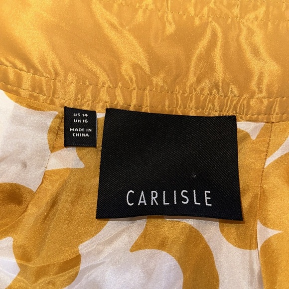 Carlisle Vintage Jacket unique high end fashion size 14 bubble sleeves 💛 Fab - Picture 11 of 16